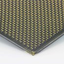 Carbon CFK Platte Leinwand gold - 2,2mm 150x340mm
