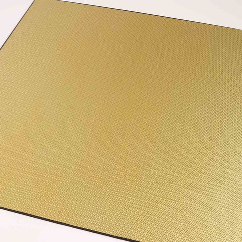 Carbon CFK Platte 3D gold - 0,5mm 495x495mm