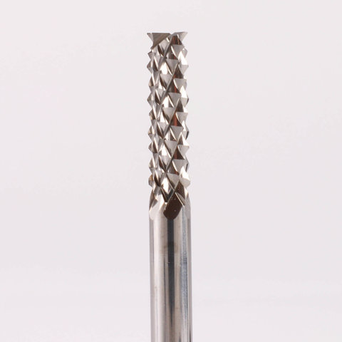 Fräser diamantverzahnt diamantbeschichtet re-lispiralig Carbon CFK GFK CNC Fräse 