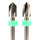 Senker 4-Scheider 90° D:6,5mm Schaft: 3,175mm Ls:9mm Lges:38mm