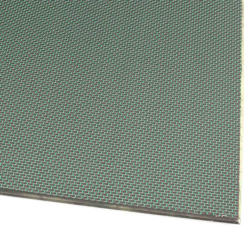 Carbon CFK Platte Leinwand grn - 2mm 150x340mm