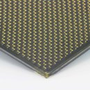 Carbon Sheet/Plate Plain gold - 2mm 245x495mm