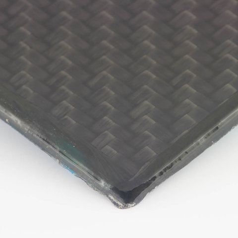 Carbon Sheet/Plate Twill - 0,5mm 245x495mm