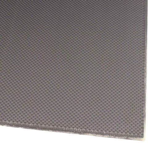 Carbon CFK Platte ECO Leinwand - 1,6mm 145x350mm