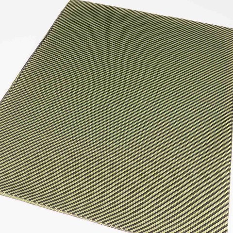 Carbon CFK Platte ECO Kevlar - 1mm 350x450mm
