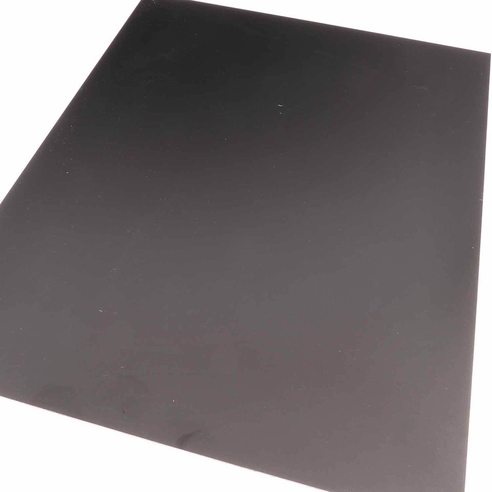 GFK-Platte schwarz 1mm - FS-Modelltechnik
