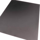 Glasfaser GFK Platte ECO schwarz - 0,5mm 145x350mm