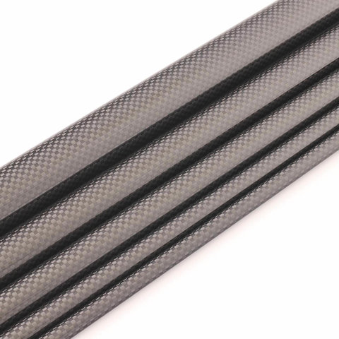 Carbon Tube Plain glossy - 16/18mm - 0,5m