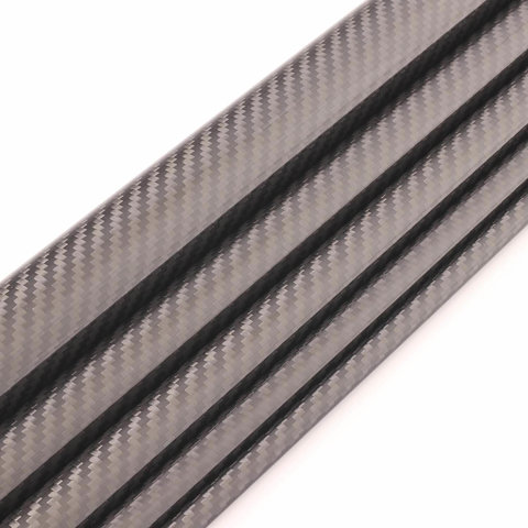 Carbon Tube Twill glossy - 7/9mm - 0,5m